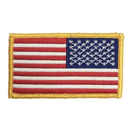 reverse-side full-color u.s. flag cloth replica|us flag patch with hook.